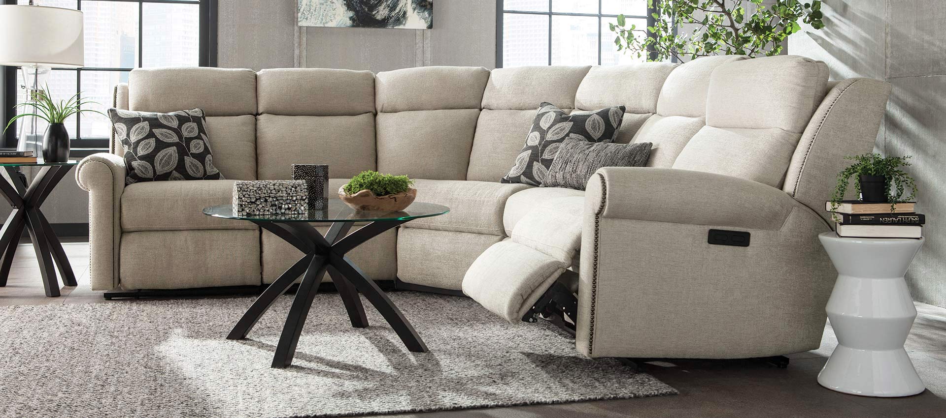 smith brothers fabric sectional