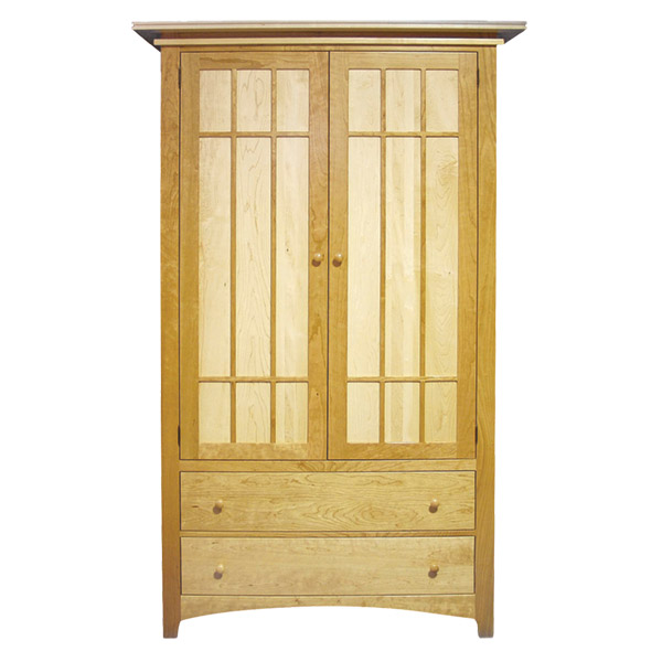 two drawer armoire