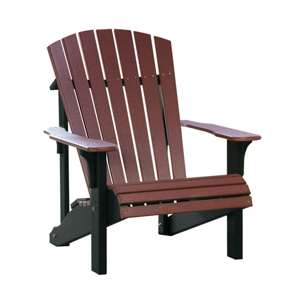 poly deluxe adirondack chair