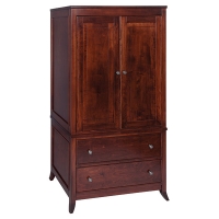 two piece armoire