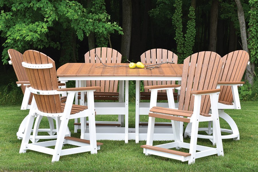 191-18 | Poly Counter Height Set 