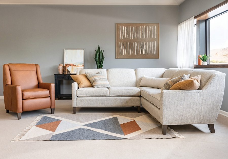 248 | Fabric Sofa with Chair