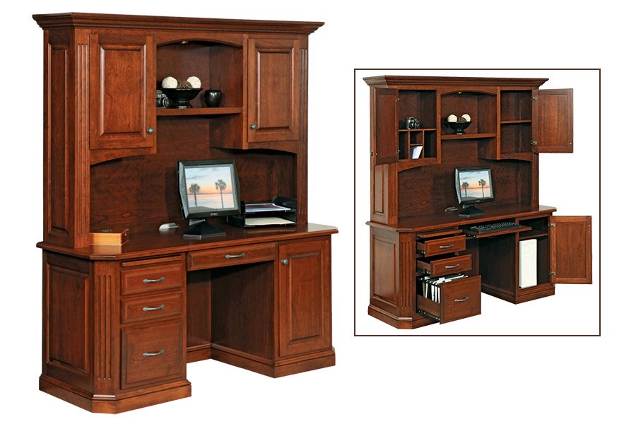 212-07 | Credenza and Hutch 