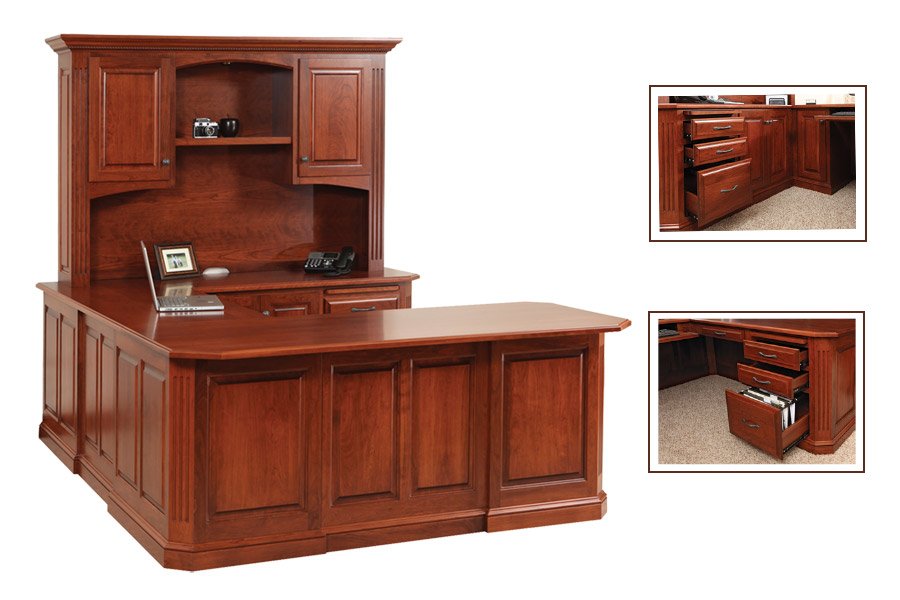 212-08 | U-Shape Desk and Hutch 
