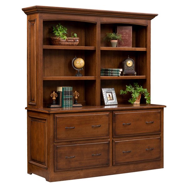 212-24 | Double Lateral File and Bookshelf 