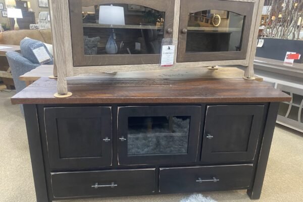 RBW-6030 LAN | Reclaimed Barnwood TV Stand
