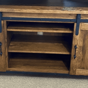 HHD-7030 LAN | Hand Hewn Barndoor TV Stand