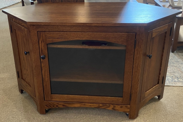 MS-53731-C LO | Modern Shaker Corner TV stand