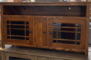 3013 LOU | Mission Grid TV Stand