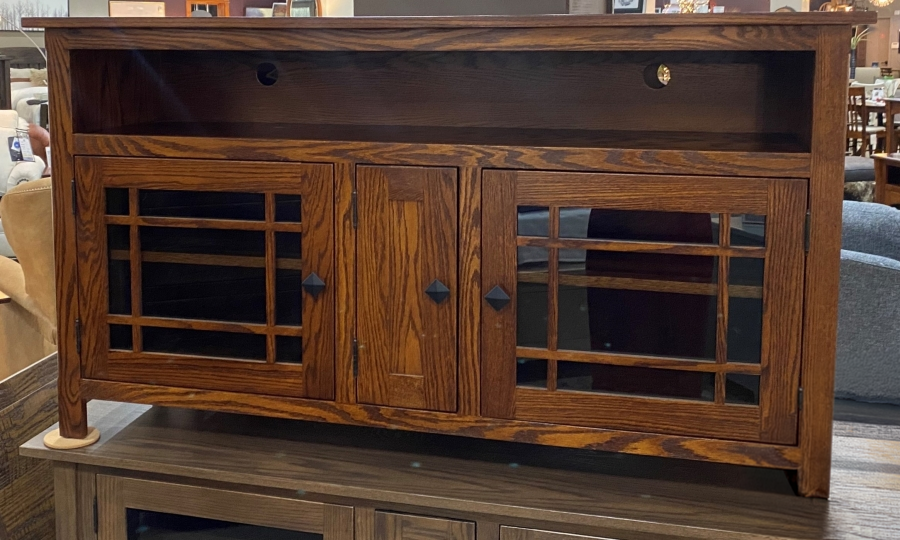 3013 LN | Mission Grid TV Stand