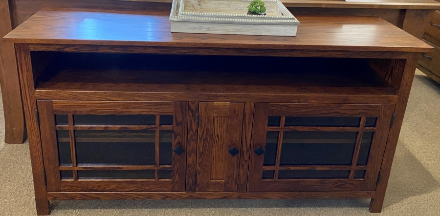 3014R PT | Mission Grid TV Stand