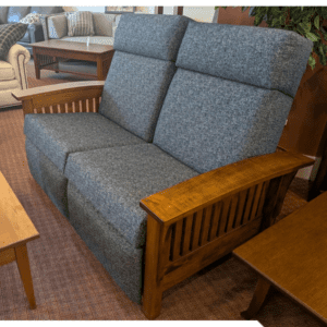 85-2-WH | Mission Loveseat Wall Hugger Recliner