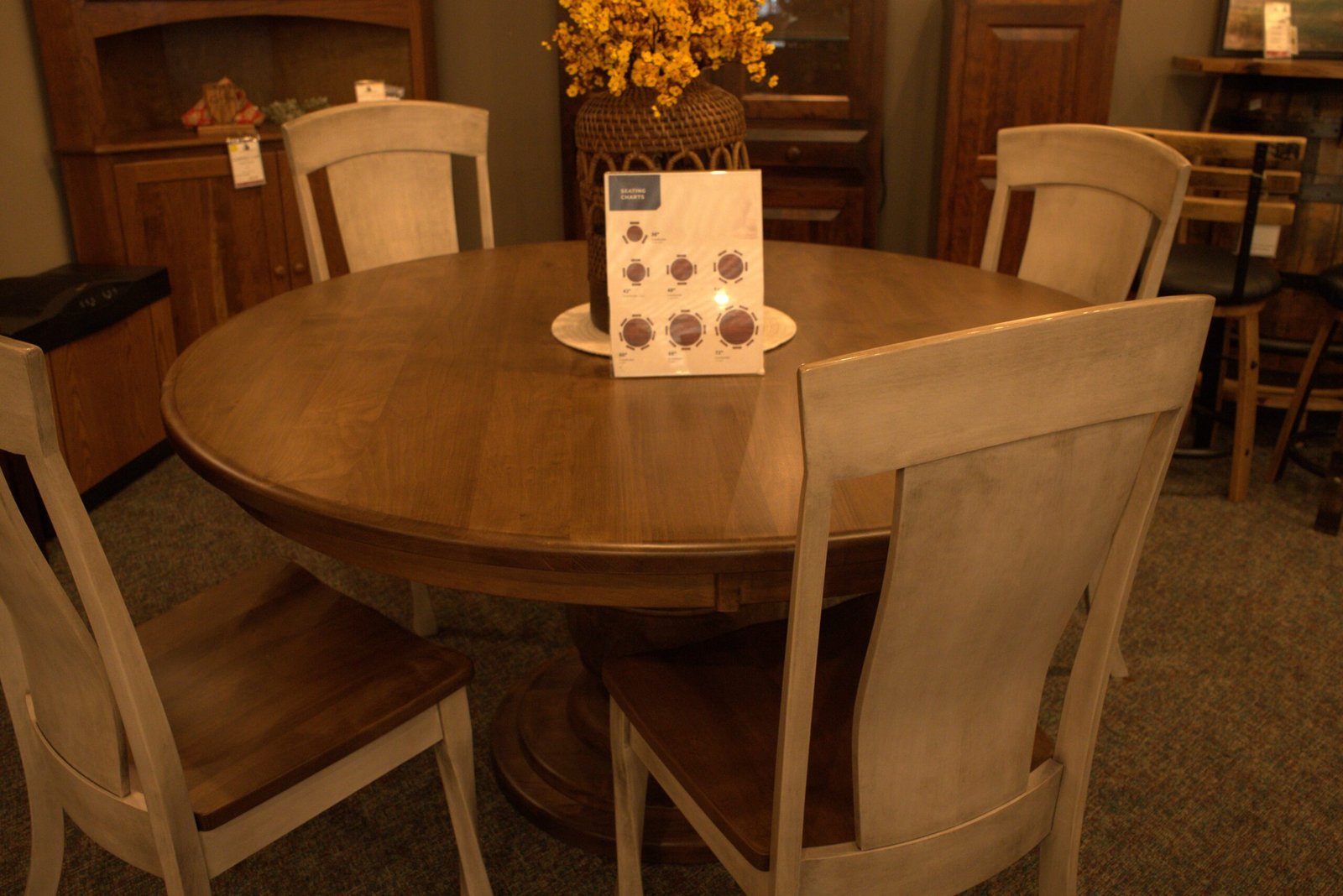 32-100|  Burlington single pedestal