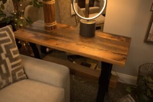 28-B | Gold rush sofa table