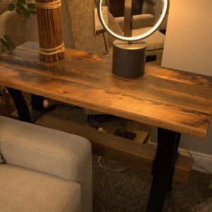 28-B |  Gold rush sofa table