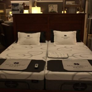 P1-1124K |  Prairie bed with low footboard