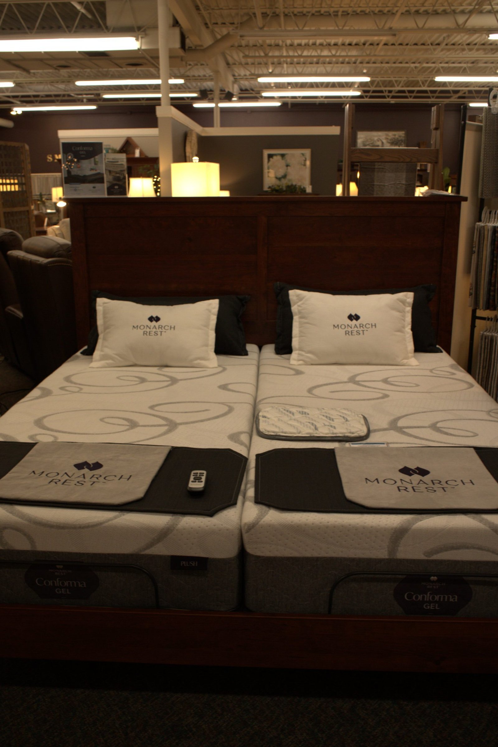 P1-1124K |  Prairie bed with low footboard