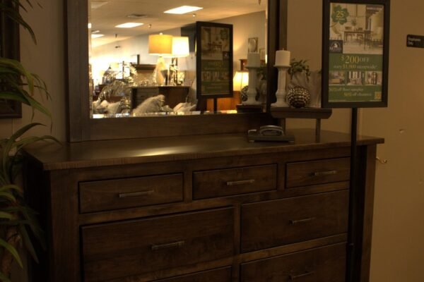 208,213 | Lindholt high dresser and mirror