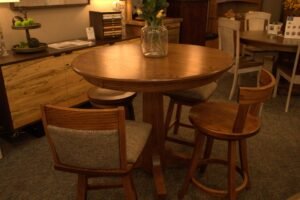 418-101| Pinnacle single pedestal pub table