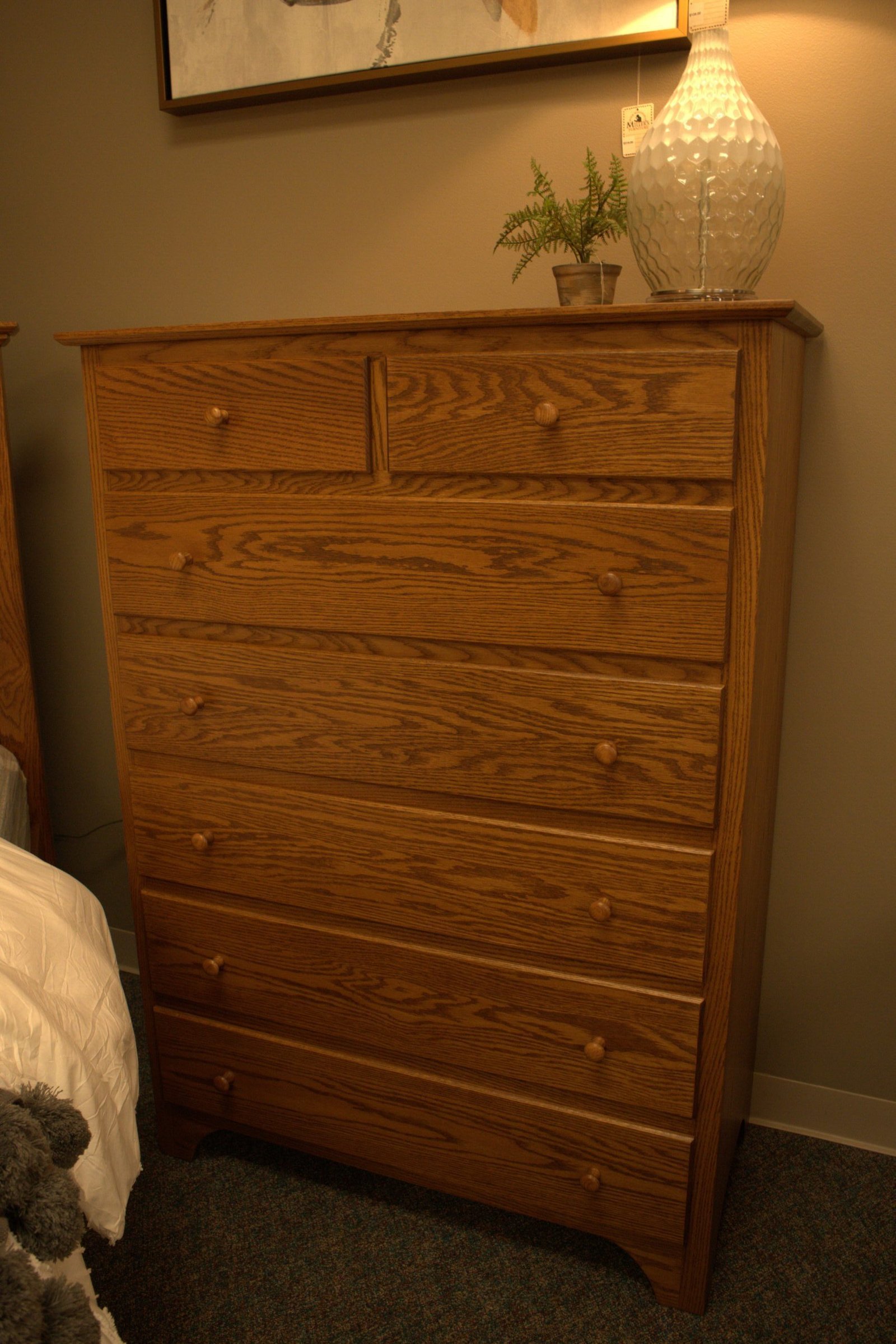CWF431| Shaker 7-drawer chest