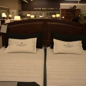 1215-48-K |  Summit panel bed with low footboard
