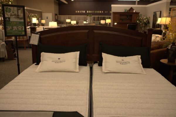 1215-48-K | Summit panel bed with low footboard