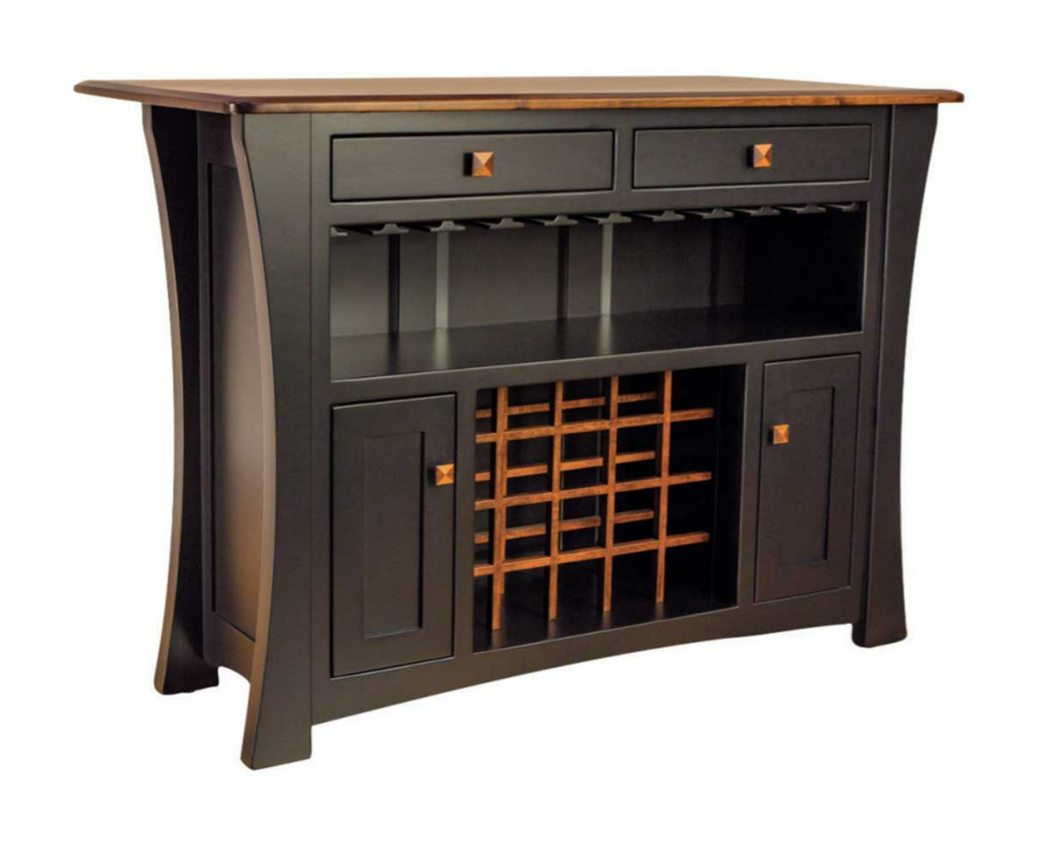 Arts & Crafts Bar Cabinet