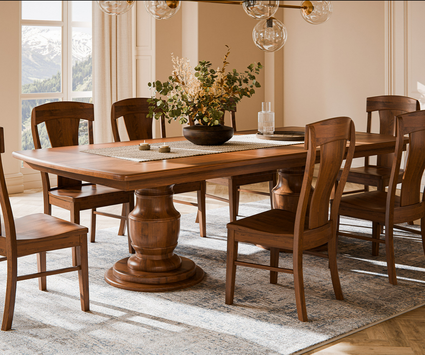 Burlington Double Pedestal Collection