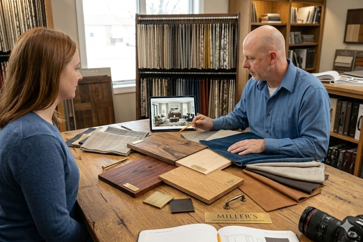 Miller's Furniture Assess Styles & Customization Options