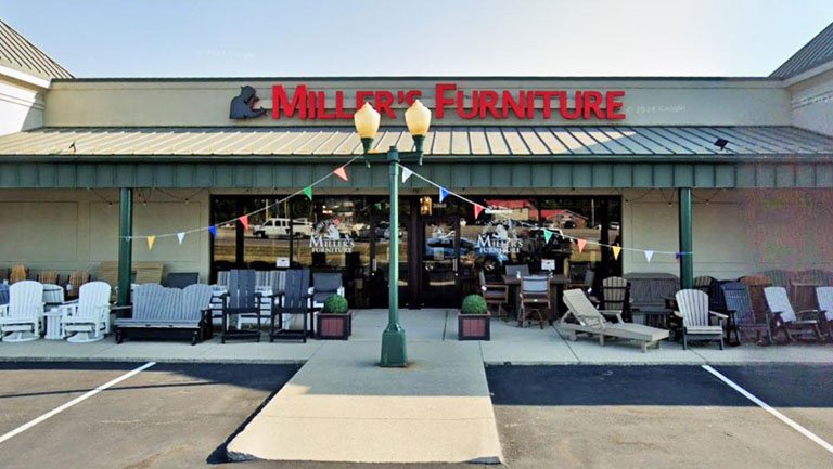 Miller's Furniture in Lancaster, Ohio