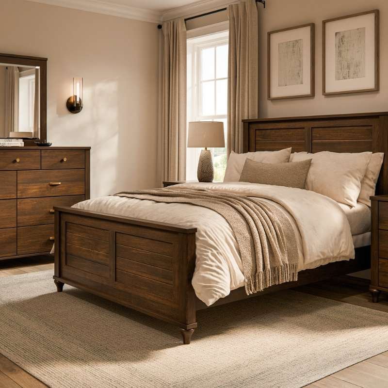 15 Amish crafted bed with bedroom setup/inspiration at Millers Furniture