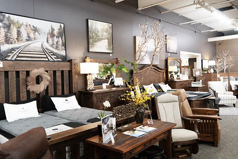 Miller's Furniture Amish Oak Showroom - Millersport, OH