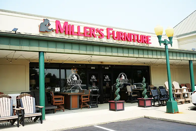 Miller's Furniture Showroom, Carroll Ohio