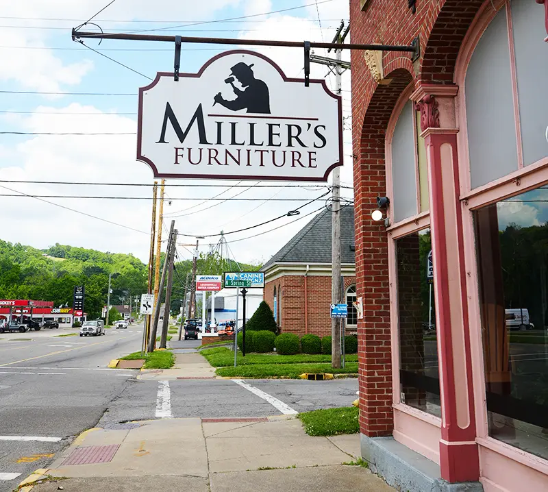 Miller's Furniture near Ashland, Ohio
