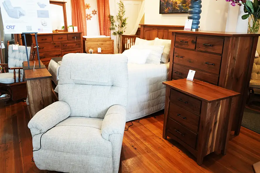 Miller's Furniture Amish Wood Shop Showroom, Near Mansfield, Ohio